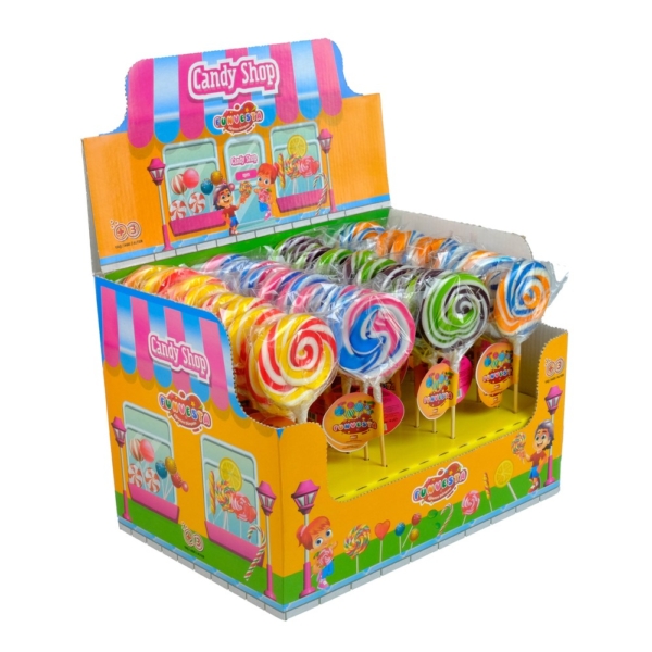 Yuvarlak Burgu Lolipop